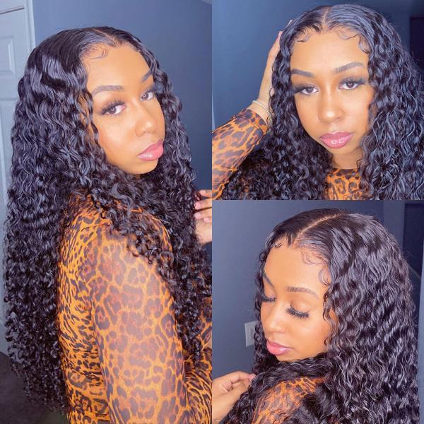 Curly 13x6 Lace Front Human Hair Wigs