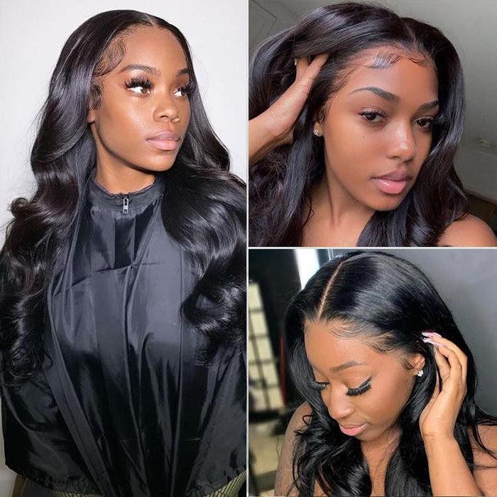 Body Wave 13x4 Lace Front Human Hair Wigs