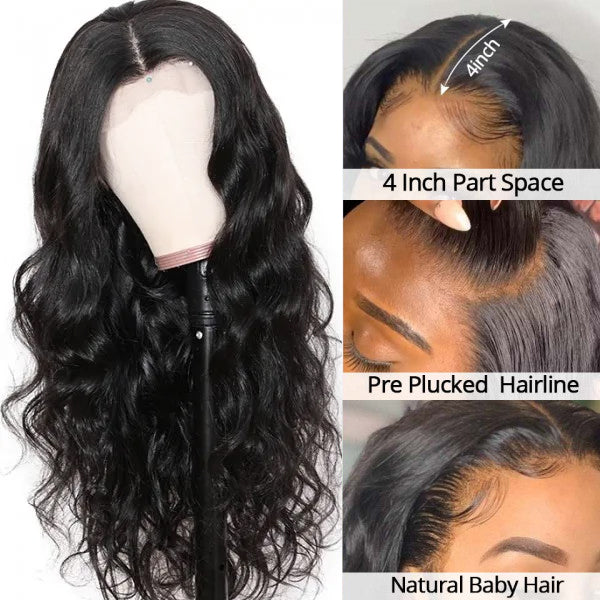 Body Wave HD Lace Wigs Invisible Lace Wig 13*4 Lace Front Wigs