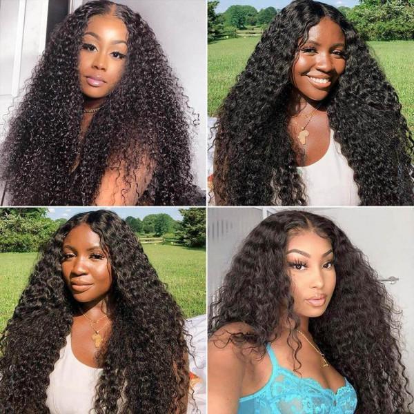 Curly 13x6 Lace Front Human Hair Wigs