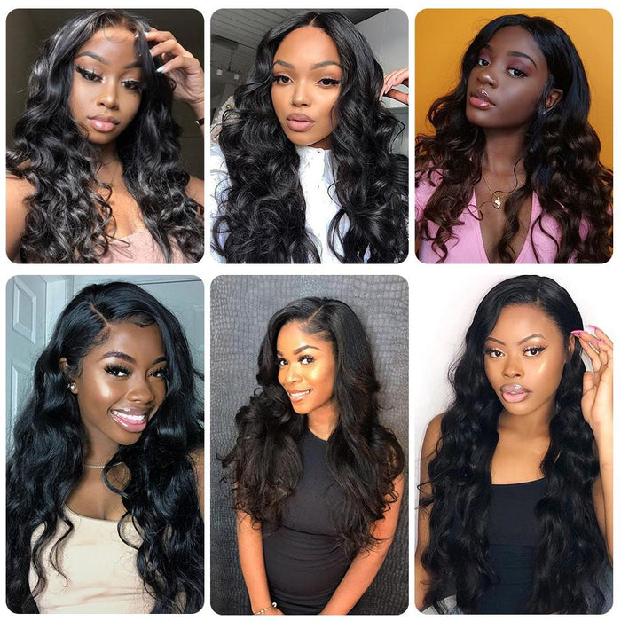 Body Wave 13x6 Lace Front Human Hair Wigs